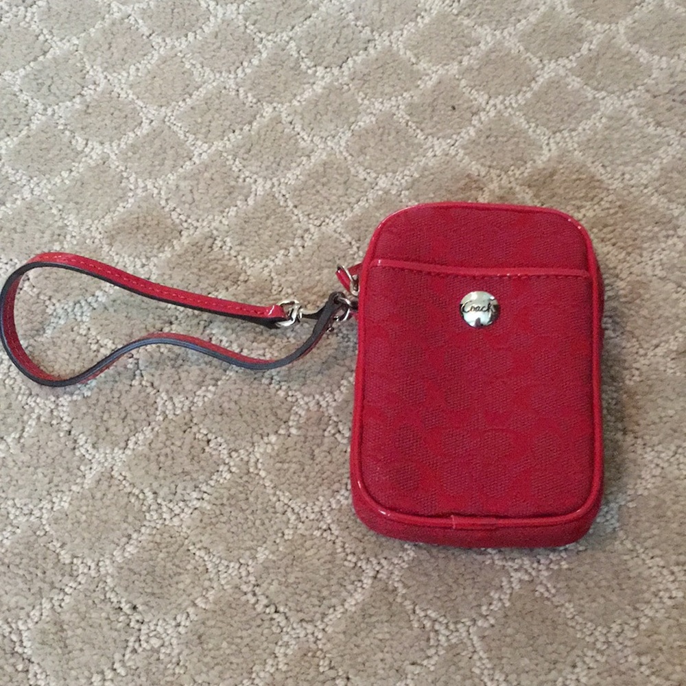Coach wristlet
